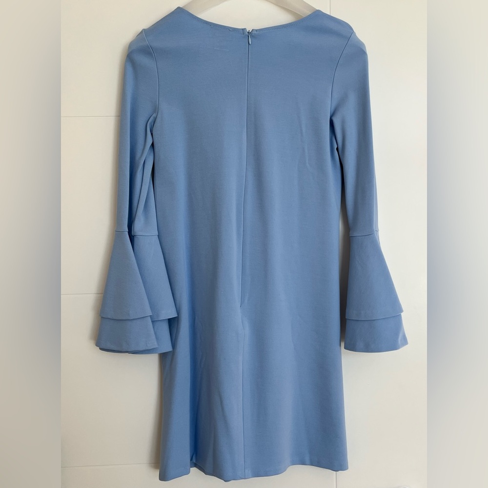 Periwinkle blue dress, back zip.  Never worn!